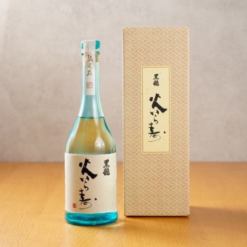 Enjoy premium sake