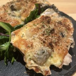 牡蠣と帆立のグラタン