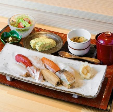 【ランチ限定】おまかせ八貫セット◆1,980円(税込2,178)