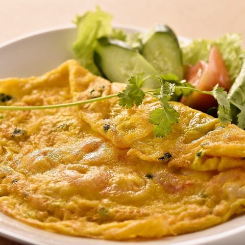 海鮮オムレツ Seafood Omelette