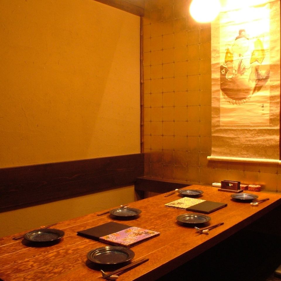 Fully equipped private digging kotatsu room for hospitality such as welcome and farewell party for loved ones