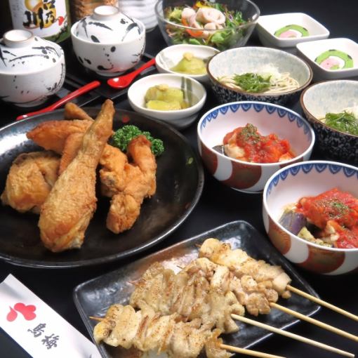 【7月～】新潟名物！半身揚げ付き全8品＋100分飲み放題6000円(税込)