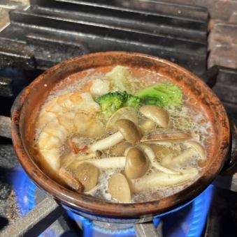 雞肉蘑菇蒜醬