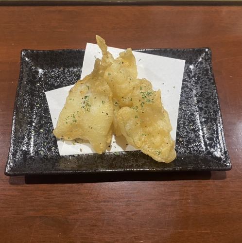 島らっきょうのフリット