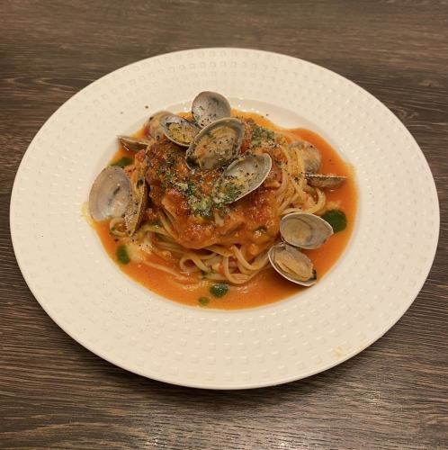 きのことベーコンの和風パスタ