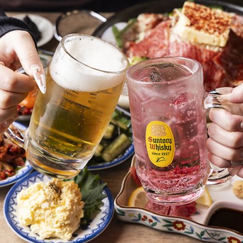 食事に合う豊富なドリンク