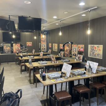 2～6名でご利用していただけるテーブル席を15席ご用意しております！会社宴会などのご予約も承っておりますので、是非お気軽に当店までご相談下さい