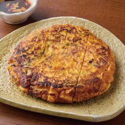 モツァレラチーズとキムチのふわふわお焼き