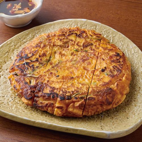 モツァレラチーズとキムチのふわふわお焼き