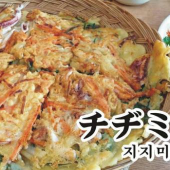 海鮮チヂミ