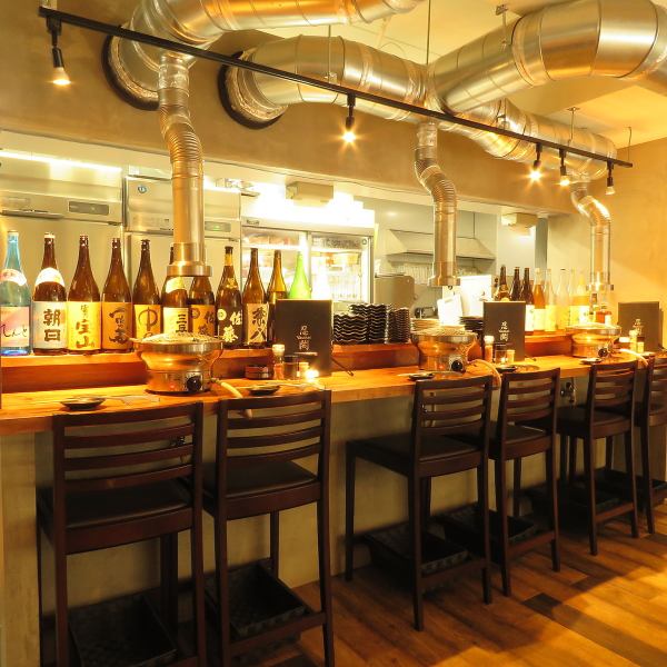【アクセス◎】梅田駅から徒歩3分の好立地にある焼肉店！仕事終わりの方でも気軽に立ち寄れます！！大人4名様がゆったり座れるテーブルも1名様から座れるテーブル席もご用意しておりますので、さまざまシーンに使っていただけます！