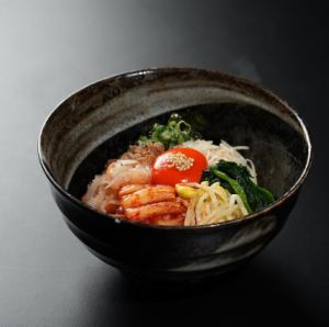 Stone-grilled bibimbap/bibimbap