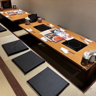 掘りごたつのお席