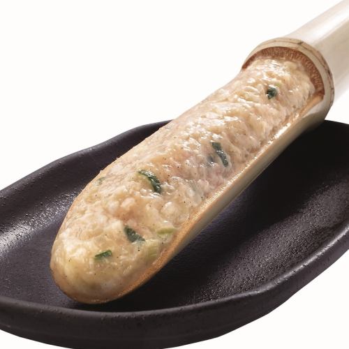 竹筒鸡肉丸