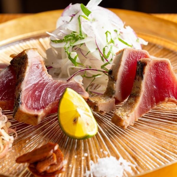 Sashimi made with carefully selected ingredients