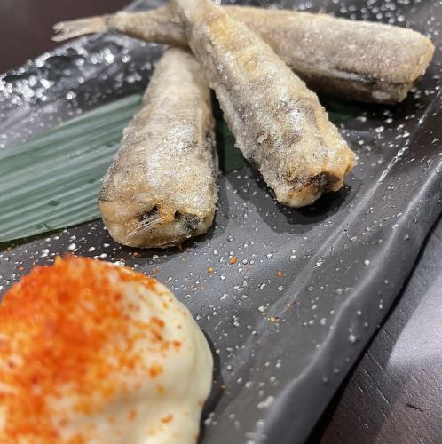 メヒカリの唐揚げ