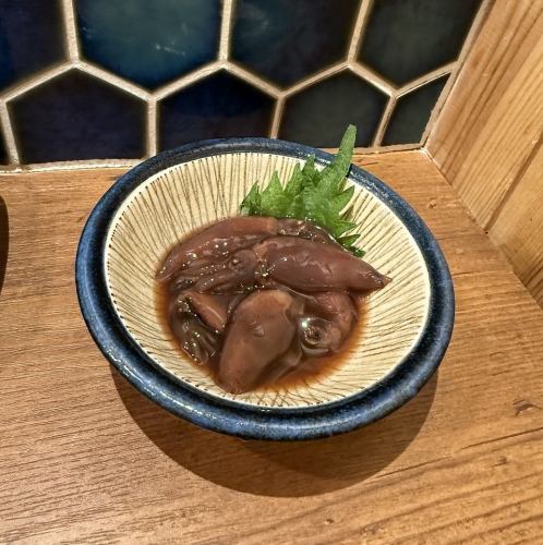 富山特产：腌制萤火虫鱿鱼