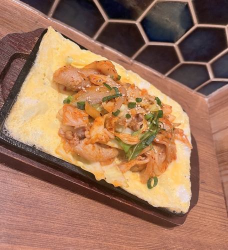 铁板猪肉泡菜