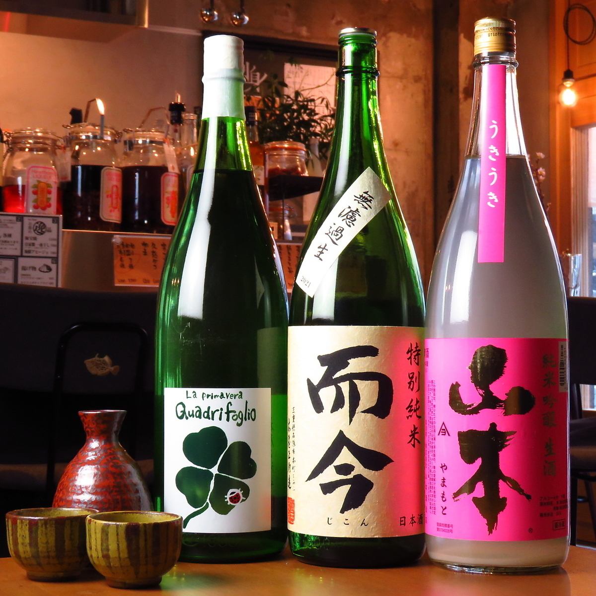 日本酒と魚が自慢の居酒屋UO-SAO