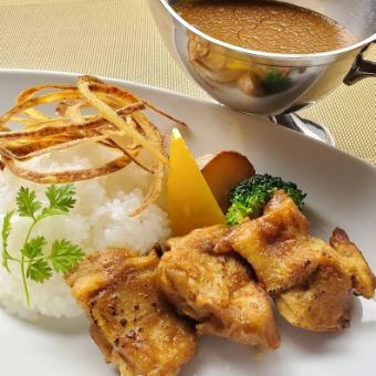 辣咖喱【鸡肉】（附沙拉、甜品、饮料自助餐）