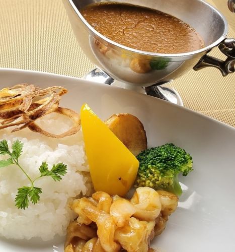 Spicy curry [shrimp]