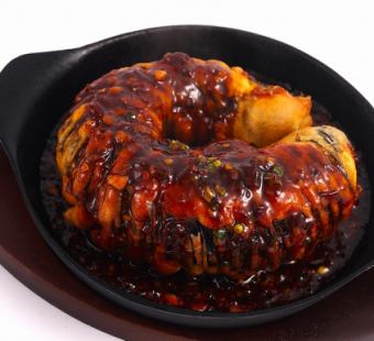 魚香茄子龍/豪快、まるごと揚げ茄子の甘辛ソース