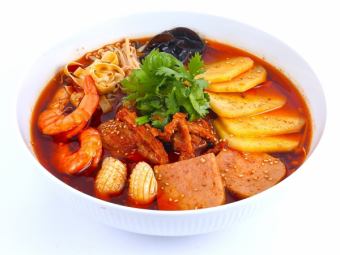 重慶紅油麻辣湯/四川名物、マーラータン