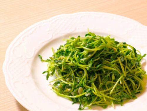 炒豆苗(蒜蓉/麻辣)/豆苗(トウミョウ)炒め