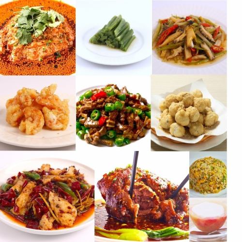 麻辣大学の実力を楽しむのは推薦コース! 飲み放題、税込でお一人様、7000円(4名様以上~)♪