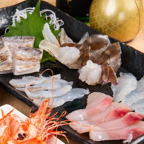 【本日の海鮮料理】本日のお刺身盛り合わせ (一人前)