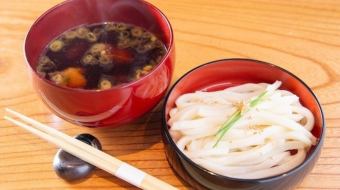 鴨つけうどん