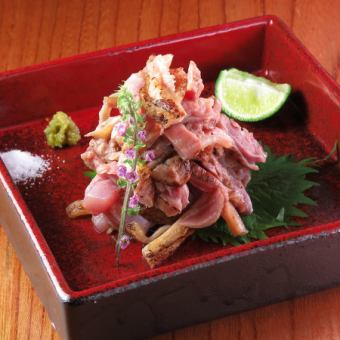 赤鶏炭香たたき