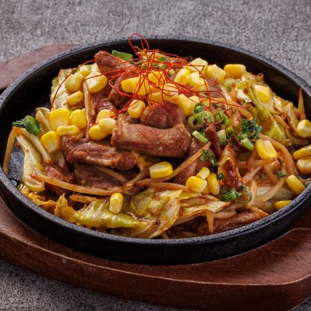 鉄板ジンギスカン