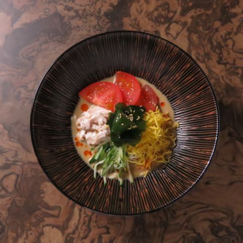 冷やし中華風そうめん(ごまだれ)
