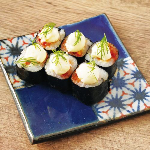 サーモンケジャンチーズ巻き