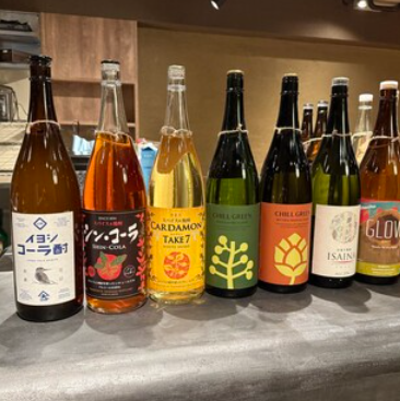 こだわりの日本酒、焼酎は全50種類以上のラインナップ