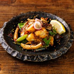 ホタテときのこのバター醤油焼き