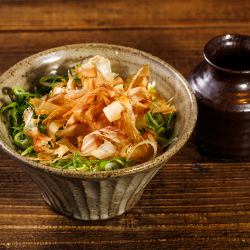 〆そば　釜あげそば