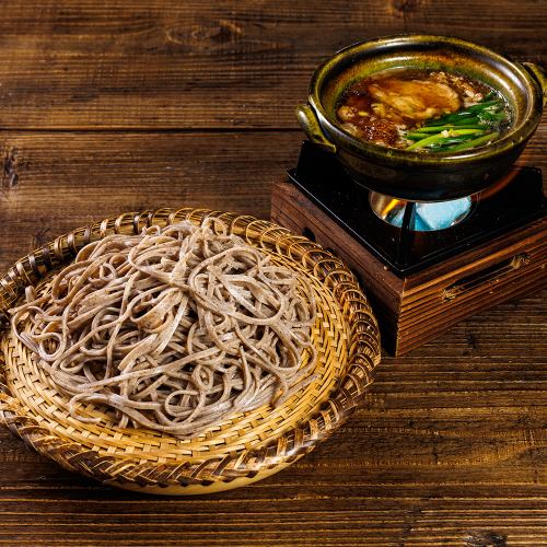 〆そば　鴨ねぎ 熱つけそば