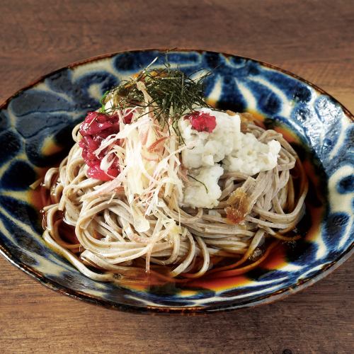 Pike conger and Japanese ginger soba noodles (100% buckwheat)