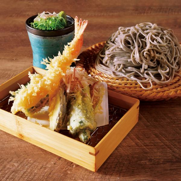 十割天ざる