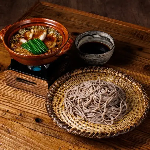 鴨ねぎ 熱つけ十割蕎麦