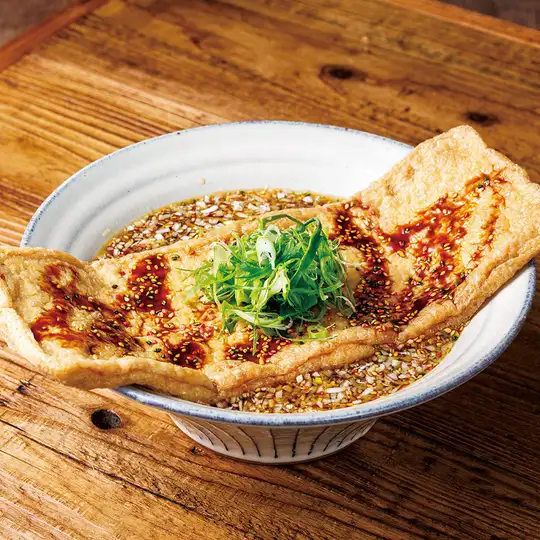 京きつね九条葱の十割蕎麦