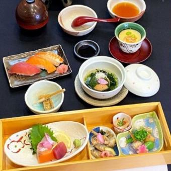 Kaiseki meal [Aya-Irodori-course] 11 dishes total 4,180 yen (tax included)