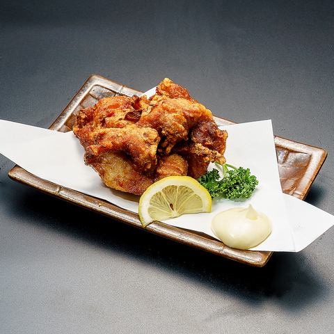 Deep-fried marinated young chicken