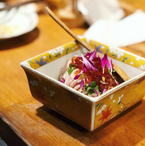 いくら白子ポン酢