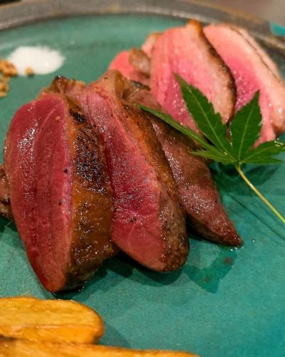 当店の自慢のお料理！各種揃えているジビエをお召し上がりください　【ジビエ各種　1200円～】