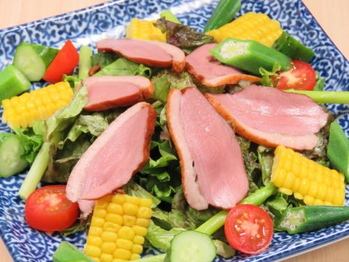 [Direct delivery from Itoshima!] ◆ Duck and Itoshima vegetable salad ◆