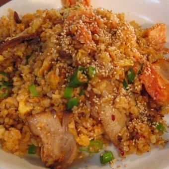 キムチチャーハン/高菜チャーハン