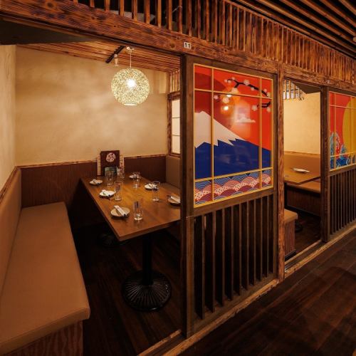 新橋駅徒歩3分!完全個室完備。合コンや接待にも◎